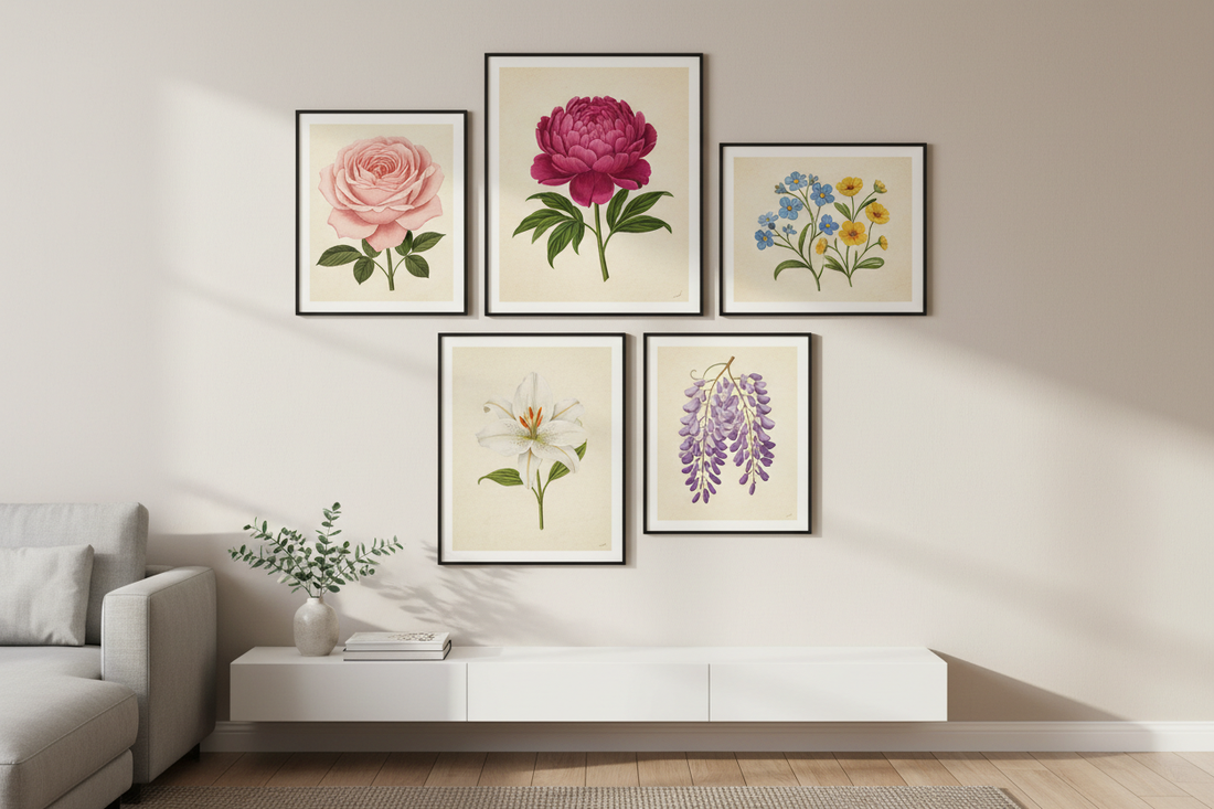 Bring the Eternal Spring into Your Home: The Magic of Floral Wall Art
