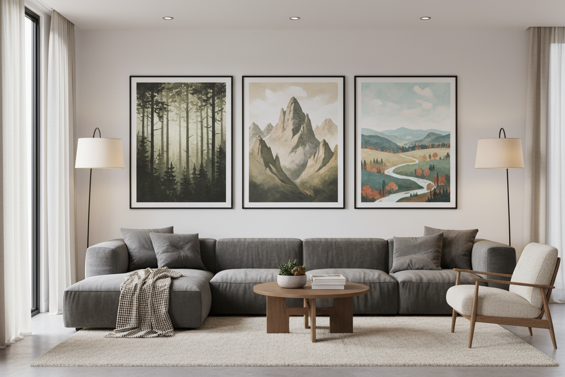 Nature’s Serenity: Transform Your Home with Captivating Landscape Art