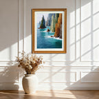 Rugged Coastal Cliffs